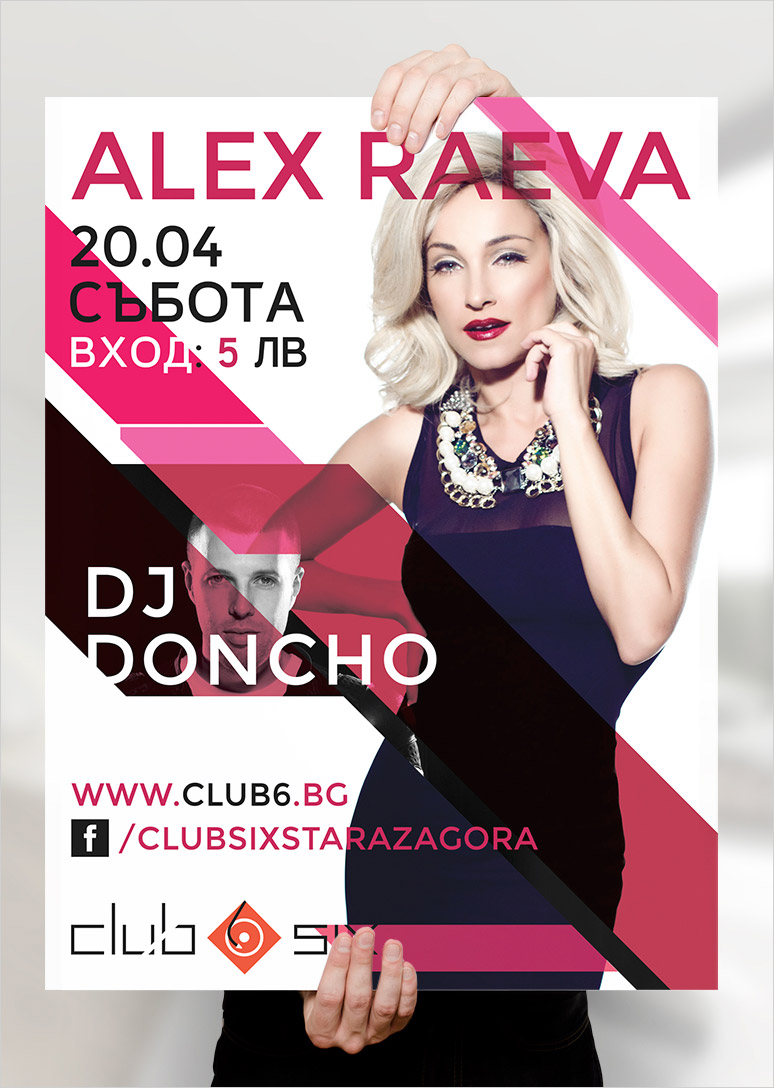 club six posters